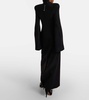 Wool and cashmere coat