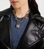 Logo pendant chain necklace 
