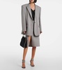 Oversized wool blazer