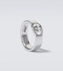 Interlocking G sterling silver ring