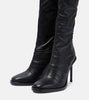 Adna over-the-knee leather boots
