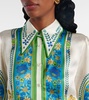Vivianna printed shirt dress
