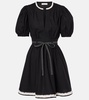 Wilda cotton poplin minidress