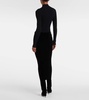 Fluid jersey skirt pants