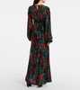 Eleanor floral maxi dress
