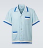 Seedling Stripe linen shirt