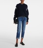 Ex Boyfriend cropped skinny jeans