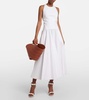 Khaima Medium leather tote bag