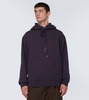 Cotton jersey hoodie