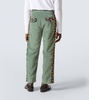 Oberon cotton velvet straight pants