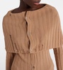 Cotton-blend cardigan