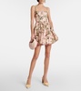 Lima Lirio floral cotton minidress
