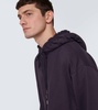 Cotton jersey hoodie