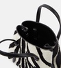 Mina 16 micro calf hair tote bag