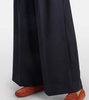 Nichols virgin wool wide-leg pants