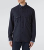 Straight-cut overshirt