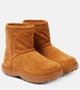 Suede ankle boots