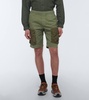 Cotton jersey cargo shorts