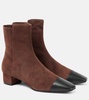 French Flirt 35 suede ankle boots