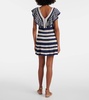 Farrah crochet cotton minidress