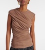 Ester ruched tank top