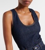 Denim bodysuit