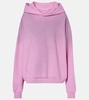 Cotton-blend fleece hoodie