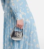 Floral silk shirt dress