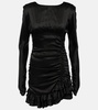 Silk minidress