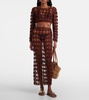 Bella crochet cotton crop top