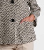 Wool and cotton-blend jacket
