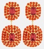 Embellished drop earrings