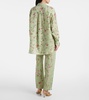Cecilia Honeysuckle floral linen shirt