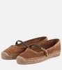 Monili suede espadrilles