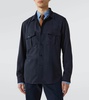 Straight-cut overshirt