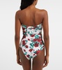 Whitney floral belted swimsuit