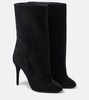 Suede ankle boots