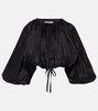 Balloon bomber jacket