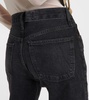 Parker Long mid-rise straight jeans