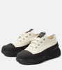 Loop canvas platform sneakers