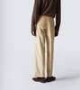 Cotton corduroy straight pants