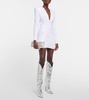 Ruched minidress