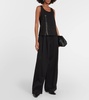 Pistoia sequined georgette top