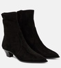 Brunswick suede ankle boots