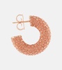 Cameron embellished hoop earrings