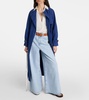 Nolan mid-rise wide-leg jeans