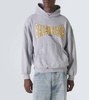 Men's Balenciaga Boxing Lined Hoodie Regular Fit in Grey