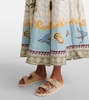 Bath House linen maxi dress