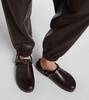 Elyse studded faux leather clogs