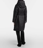 Technical canvas parka